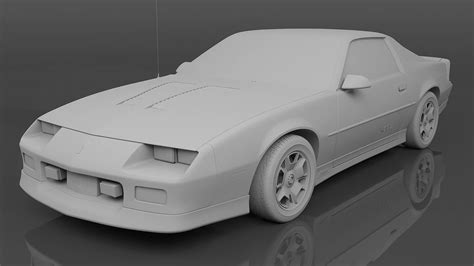 Chevrolet Camaro Iroc Z Concept D Model By Msasdt