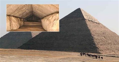 Hidden Chamber Revealed Inside Great Pyramid of Giza - Archaeology Worlds