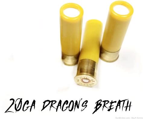 20 Gauge Dragons Breath 20 Ga Shotshells 3pk Extends Up To 75 Feet