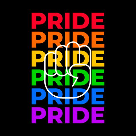 Gay Pride Lgbtq Rainbow Typography Raised Fist Homosexuality Mug