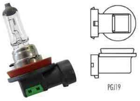 Motorrad Glühlampe 12 Volt 55W Sockel PGJ19 2 H11