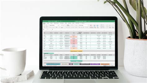 Excel Client Tracker CRM Dashboard Excel Business Tracker Etsy