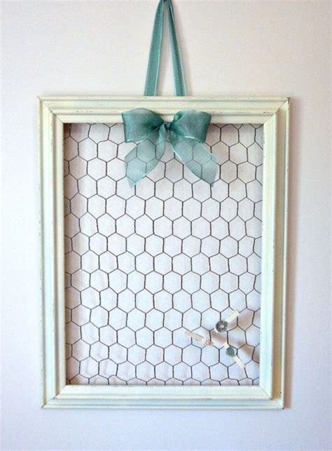 40 Diy Frame Ideas To Try In 2017 Bored Art Chicken Wire Crafts