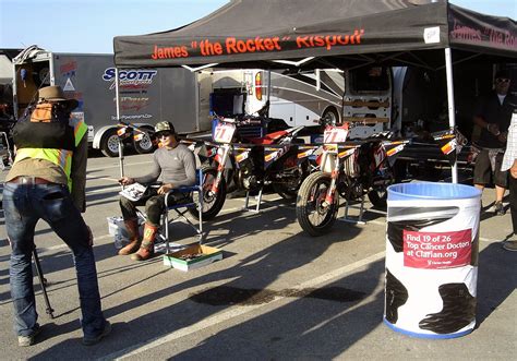 Stu S Shots R Us James The Rocket Rispoli Talks Ama Flat Track Ama