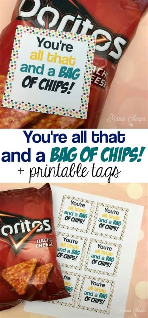 You Re All That And A Bag Of Chips Valentine Printable Tags Mama Cheaps