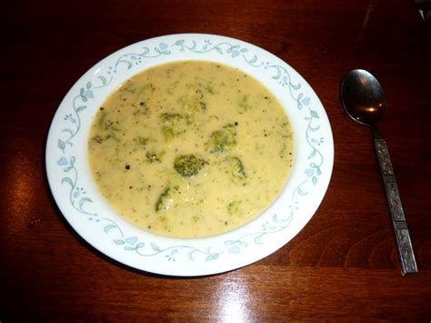 Creamy Broccoli And Cheese Soup Recipe Vegetarian And Gluten Free