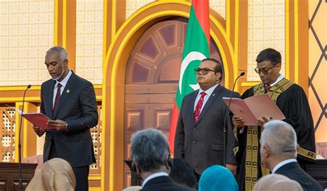 Muizzu Takes Oath As New Maldivian President