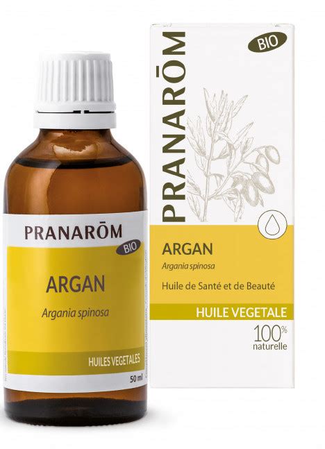 Huile végétale BIO d argan Pranarôm huile végétale