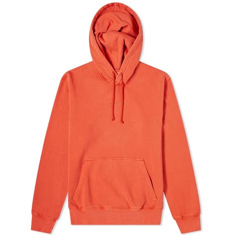 Adidas Garment Dye Hoodie Orange | END.