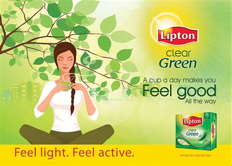 Lipton Green Tea Campaign On Behance