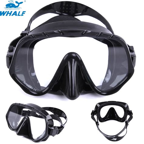 Frameless Diving Mask Scuba Diving Equipment Tempered Swimming Goggles