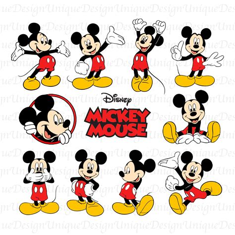 Mickey Mouse Svg Bundle Layered Head Svg Birthday Tshirt Svg Tumbler