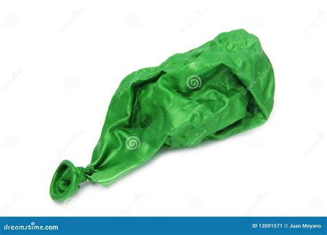 Deflated balloon stock image. Image of collapsed, decoration - 13091571