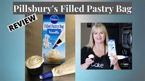 Review On Pillsbury Filled Pastry Bag Vanilla Frosting Youtube