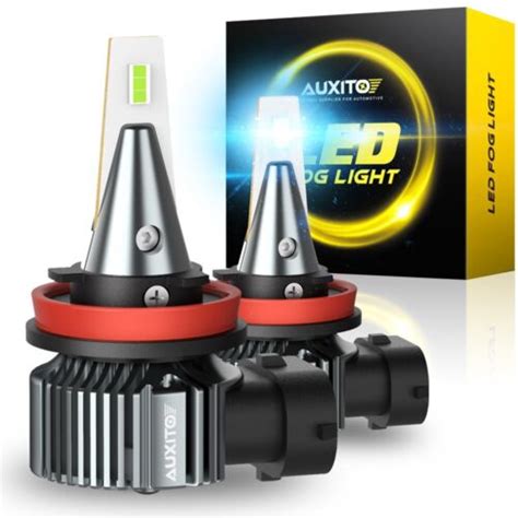 AUXITO 2x H11 H8 LED Fog Driving Light Bulb Ice Blue Super Bright DRL