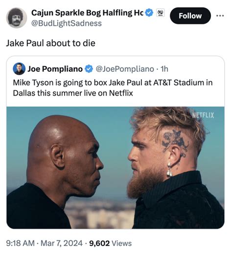 Jake Paul Mike Tyson Meme Jake Paul Vs Mike Tyson Know Your Meme