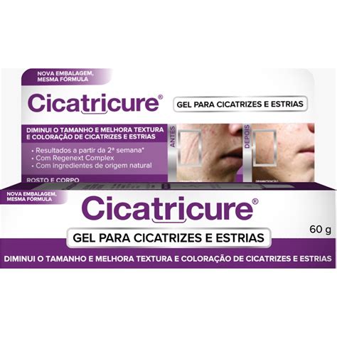 Cicatricure Gel Para Cicatrizes E Estrias 60g Shopee Brasil