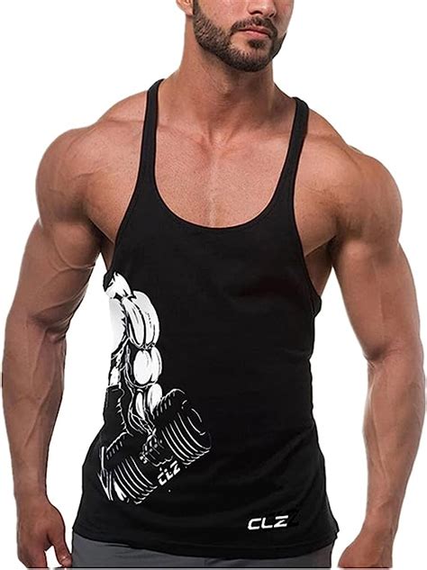 Cabeen Mens Muscle Stringer Vest Bodybuilding Gym Tank Tops Workout