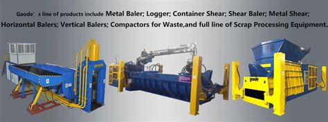 Jiangsu Gaode Hydraulic Machinery Co Ltd Metal Baler Shear Baler