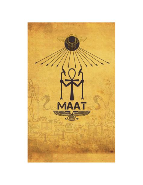 Pdf Book Of Maat Anubis Hotep Nathan Snyder