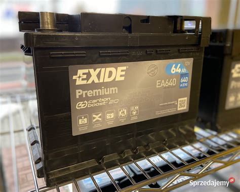 Akumulator Exide Premium 64Ah 640A DOWÓZ 3CITY 696X737X599 Gdańsk