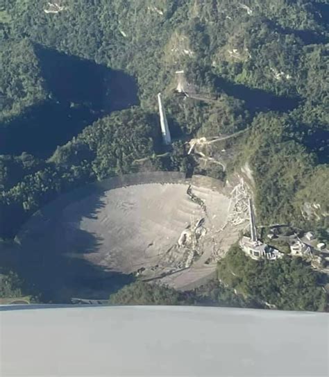 Colapso Del Radiotelescopio De Arecibo Coincide Con Un Terremoto