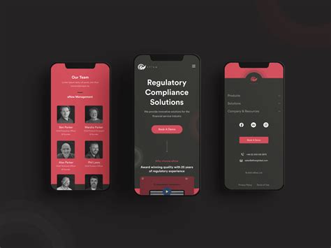 E Flow Website Mobile Responsiveness By Faizan Ul Hassan Arshad On Dribbble