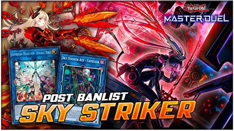 Sky Striker Deck Post Banlist Ft New Supports Engage Zero