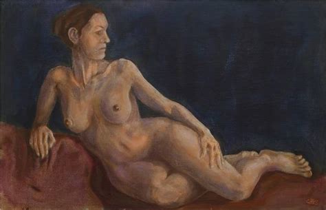 RECLINING NUDE 1 Painting By George Pedder Smith Saatchi Art