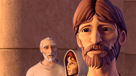 Superbook Video Clip Jesus Heals A Man Born Blind Watch Online