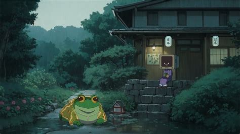 Chill Lofi Rain Calm Your Anxiety Relaxing Music Studio Ghibli