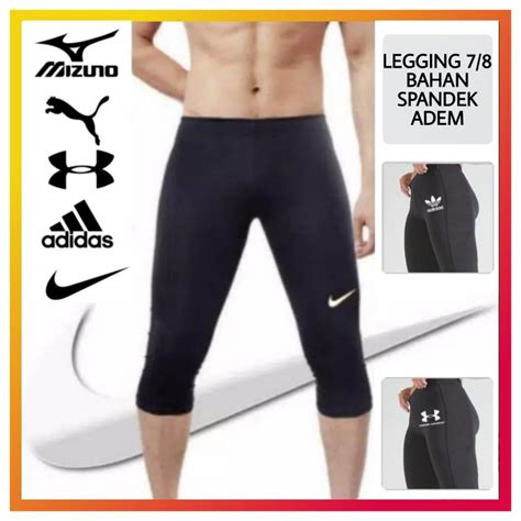 Jual Celana Legging Sport Pendek Manset Baselayer Olahraga