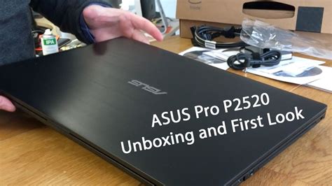 Asus Pro P Windows Laptop Unboxing First Look Youtube