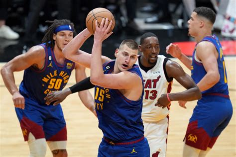 Nikola Jokic Jamal Murray Lead Nuggets By Heat In NBA Finals Game 3