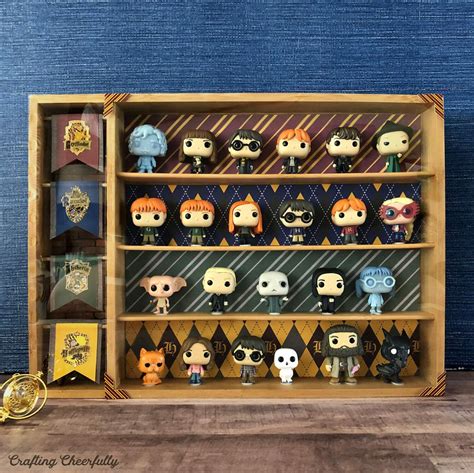 DIY Harry Potter Funko Pocket Pop Display Case - Crafting Cheerfully