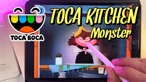 Toca Boca Toca Kitchen Monster Youtube