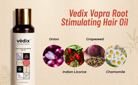 Buy Vedix Vapra Root Stimulating Ayurvedic Hair Oil Hair Growth Oil