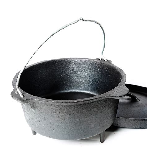 Camp Pot Wlegs Cajun Classic Cast Iron