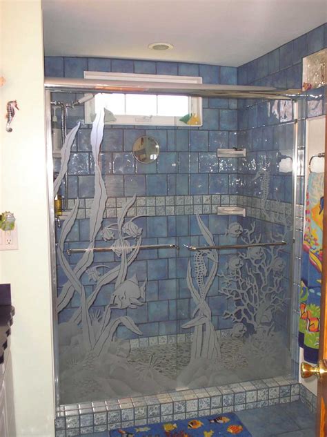 Shower Doors — Cathedral Stained Glass llc