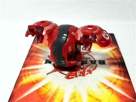 Bakugan Dual Hydranoid Red Pyrus B1 450g Open Core Heavy Metal Very