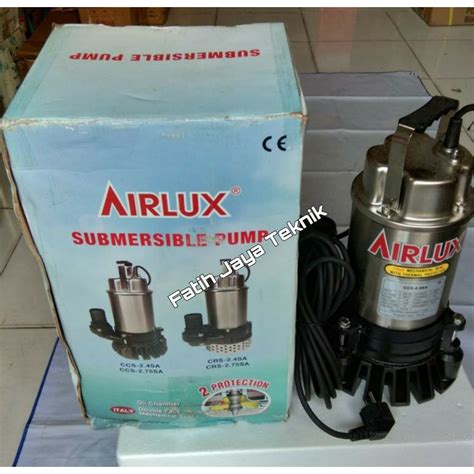 Jual Pompa Celup Air Kotor 2 Inch Pompa Submersible Pump Airlux CCS 2