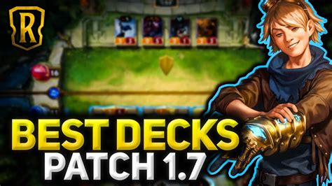 LoR Best Decks Patch 1 7 Meta Decks In Legends Of Runeterra Made By