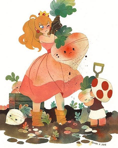 Super Mario Art Mario Art Peach Art