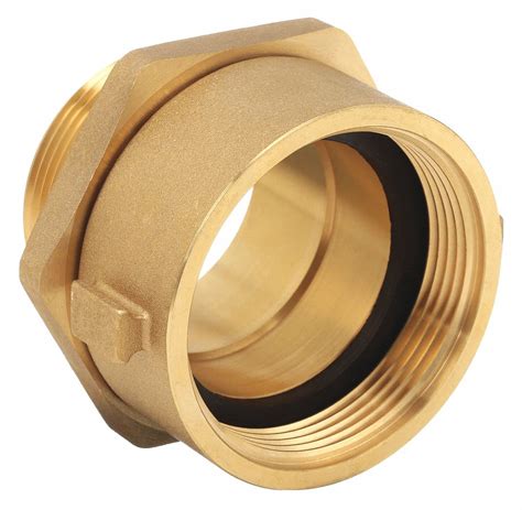 Moon American 2 1 2 In Compatible Pipe Size Nh X Npt Fire Hose Adapter 6apd0 363 25225621