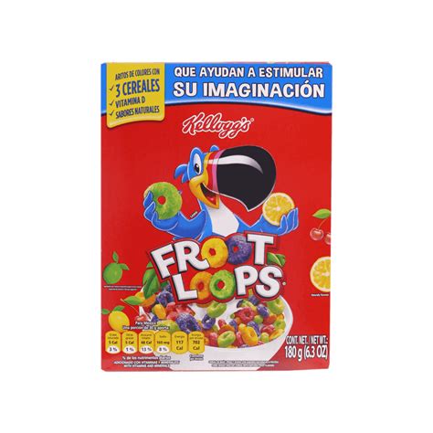 Cereal Kelloggs 180 Gr Froot Loops