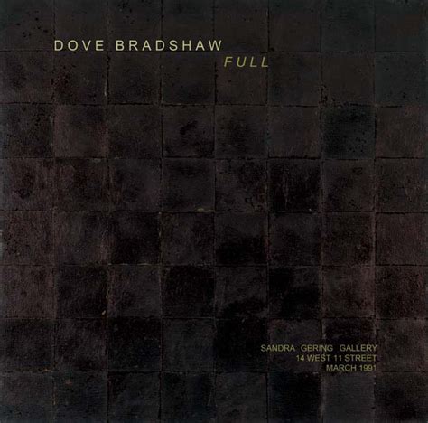 Dove Bradshaw Posters