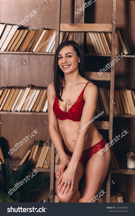 Sexy Lady Lace Lingerie Witn Long Stock Photo 1333588952 Shutterstock
