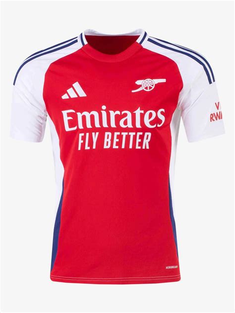 Arsenal Home Kit 24-25 Premium Quality Online In India.