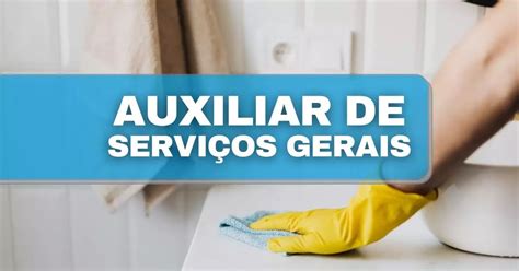 Empresa no Ramo de contabilidade contrata Auxiliar Serviços Gerais