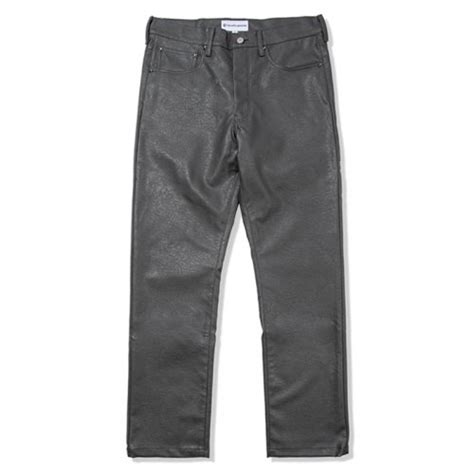 MUSINSA THE K ING ARCHIVES Faux Leather Pants Gray